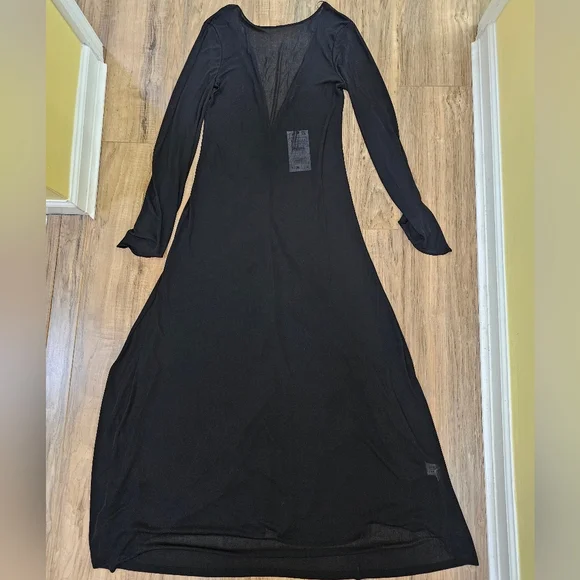 NEW ZARA FLUID OPEN BACK DRESS - Picture 6 of 11